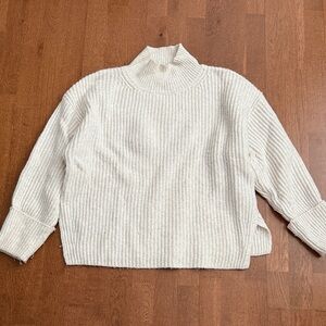 Topshop mock neck sweater